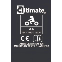 Altimate Bomber Aramid Noir