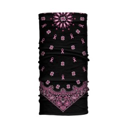 Hairglove Tube léger Paisley noir/rose