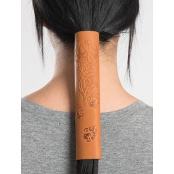 Hair Glove ''Loup tribal brun'' 8 Pouces