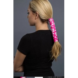 Hair Glove Attache-cheveux 8 pouces ''Hibiscus rose''