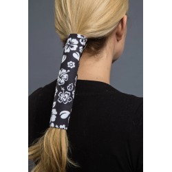 Hair Glove Attache-cheveux ''Hibiscus noir'' Néoprène