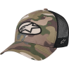 Alpinestars HAT CRV BILL TRUCK OBLIQUE CAMO GREEN OS