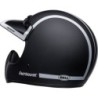 Bell Moto-3 Retro Full Face Fasthouse old-road noir blanc