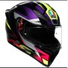 AGV K1 S FASTLAP Noir-Mauve-Rose