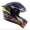 AGV K1 S FASTLAP Noir-Mauve-Rose