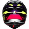 AGV K1 S FASTLAP Noir-Mauve-Rose