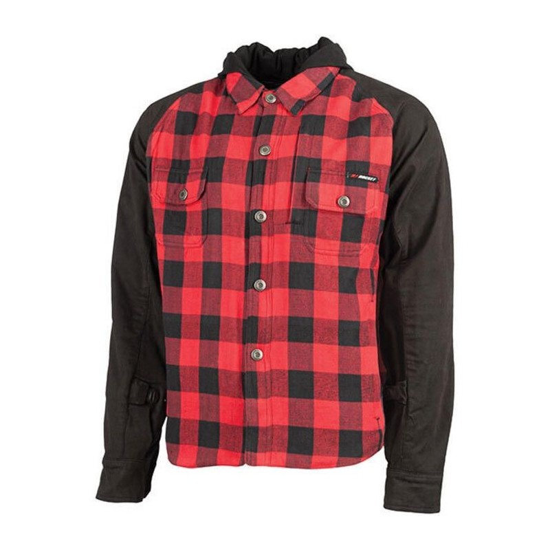 Joe Rocket Richmond Performance chemise rouge-noir