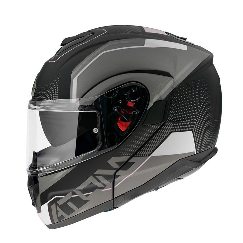 MT CASQUE ATOM SV - QUARK NOIR-GRIS