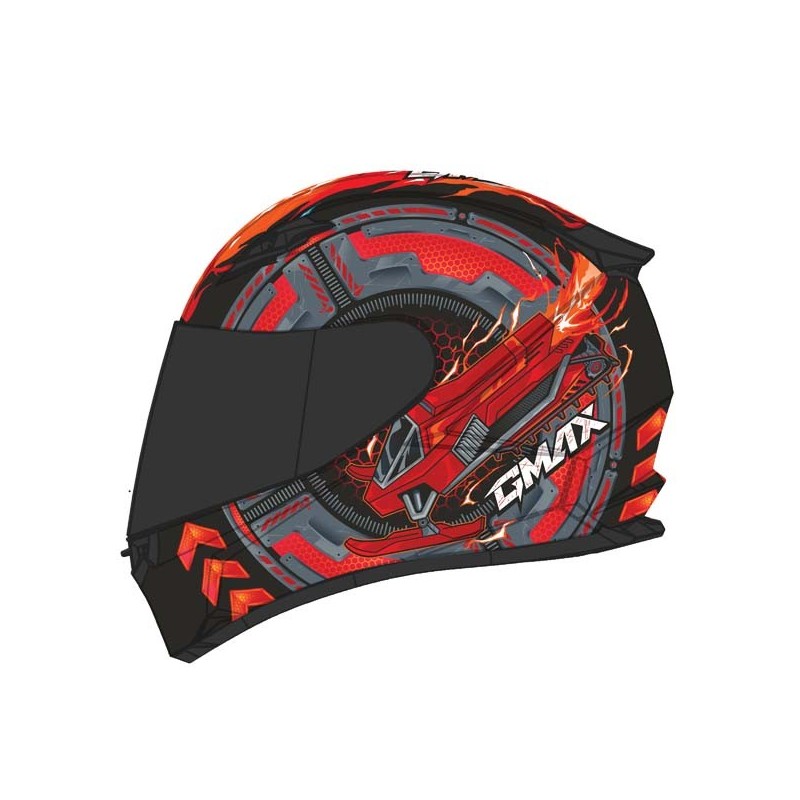 GMAX FF49Y CHARGED NOIR ET ROUGE