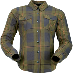 Z1R FLANNEL ASHWOOD FEMME OLIVE