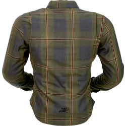 Z1R FLANNEL ASHWOOD FEMME OLIVE