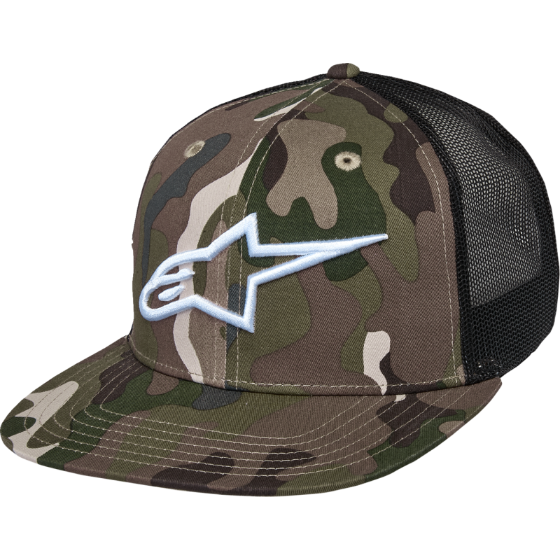 Alpinestars HAT TRUCKER CORP GREEN/CAMO