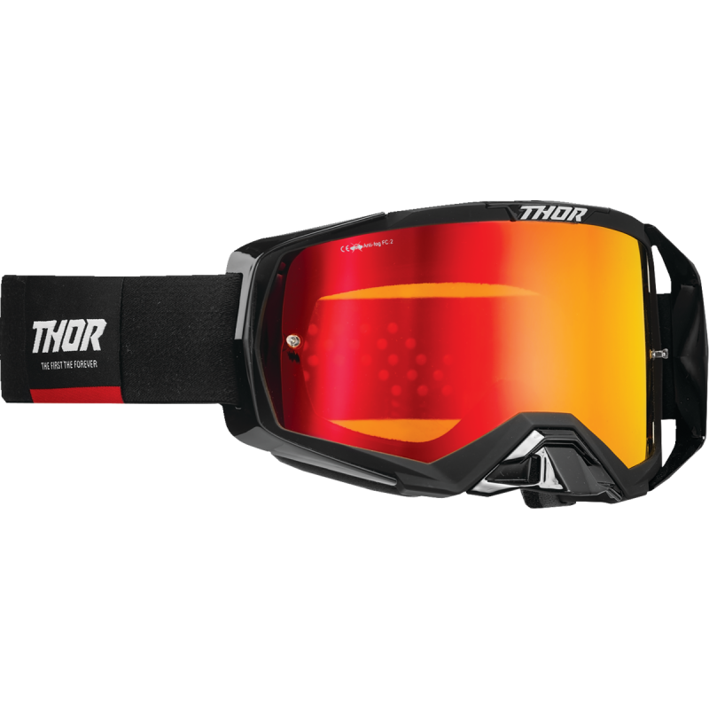 THOR  ACTIVATE GOGGLE  NOIR-ROUGE