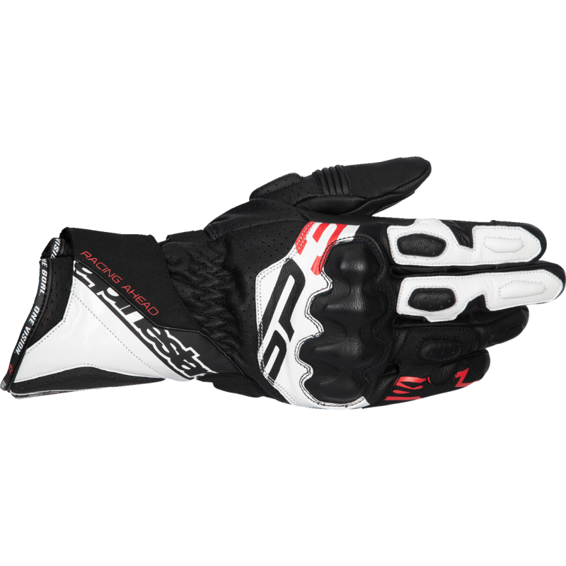 Alpinestars - Gants en Cuir SP-3 NOIR-BANC-ROUGE