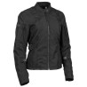 Joe Rocket Diva Textile Jacket noir taille plus