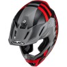 HJC C-50 MIRAGE ROUGE-NOIR-GRIS
