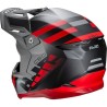 HJC C-50 MIRAGE ROUGE-NOIR-GRIS