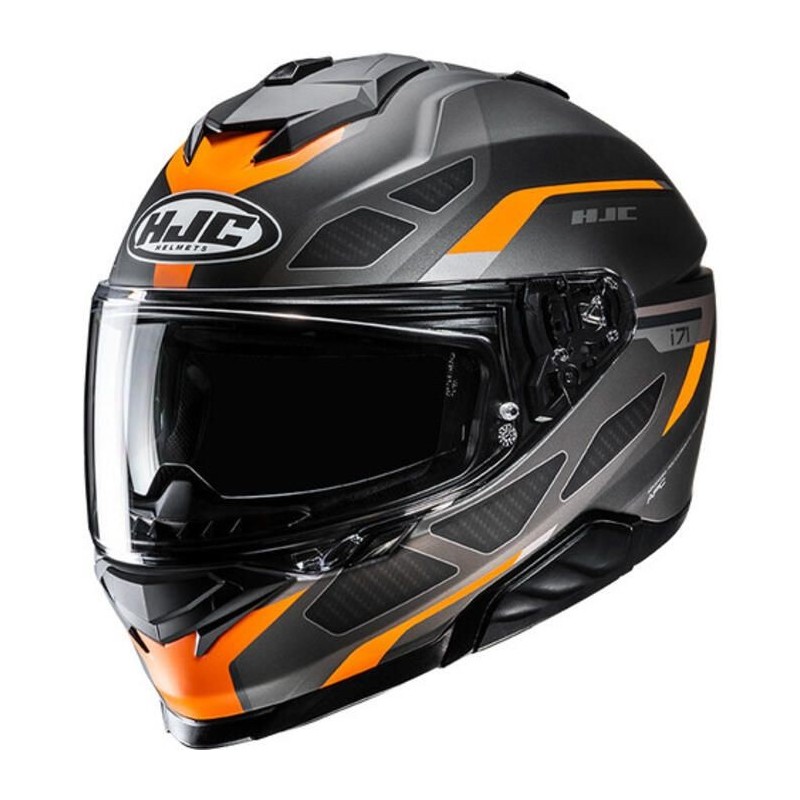 HJC I71 ZEST NOIR-ORANGE