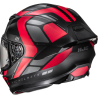 HJC I11 SUB MATT NOIR-ROUGE