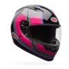 BELL QUALIFIER MC GRID NOIR-ROSE