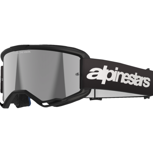 ALPINESTARS GOGGLE VISION 3 WORDMARK BLK/MIR SIL