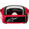 Alpinestars goggle vision 5 blaze red mirror gold