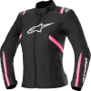 Alpinestars Stella T-SPS V2 IMPERMÉABLE noir-rose