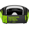 ALPINESTARS GOGGLE VISION 5 HOLLOW CHR/YLW FLUO.MIR SIL